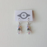 Gaby Tulip Bells Lucite Earrings with Silver in 13 Colours