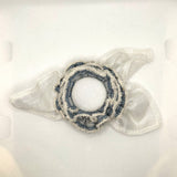 Eclection Shiny Linen/Cotton Flower Pin Clip