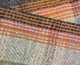 Vintage Look Blanket Plaid Scarf Multicolour