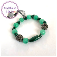 Cirque Malachite Positivity Collection Bracelets in 2 Styles