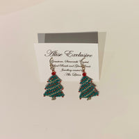 Alise Exclusive Christmas Tree  Earrings