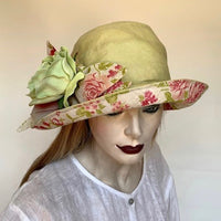 Fanfreluche "Jacinda" Hat Linen Eden Collection