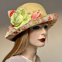 Fanfreluche "Jacinda" Hat Linen Eden Collection