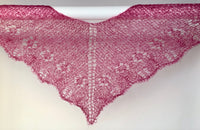 Mohair and Silk Orenburg Shawl in Multiple Colour Selection, Small Size