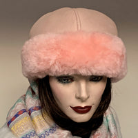 Sheared Comfort Sheepskin Ollie Hat Pink